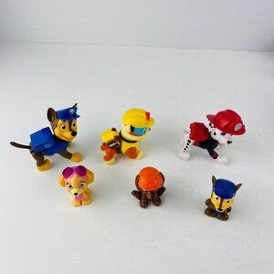 Paw Patrol Kids Toys Pretend Play Lot of Character Figures Girls Boys Kids 6 PC